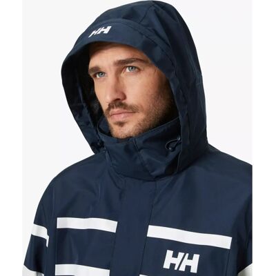 Helly Hansen Salt Inshore Seilerjakke Navy - Vanntett, Pustende - Herre Helly Hansen Salt Inshore Seilerjakke Navy - Vanntett, Pustende - Herre