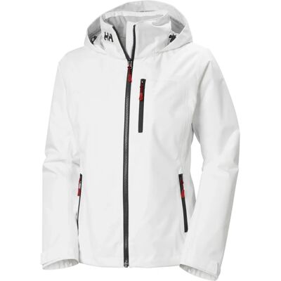 Veste à capuche Helly Hansen Crew Midlayer pour femme - Blanc - Veste de voile - Publicité Veste à capuche Helly Hansen Crew Midlayer pour femme - Blanc - Veste de voile - Publicité