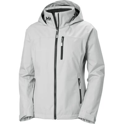Helly Hansen Women’s Crew Hooded Midlayer Sailing Jacket - Grey - Sailing Jacket Helly Hansen Women’s Crew Hooded Midlayer Sailing Jacket - Grey - Sailing Jacket