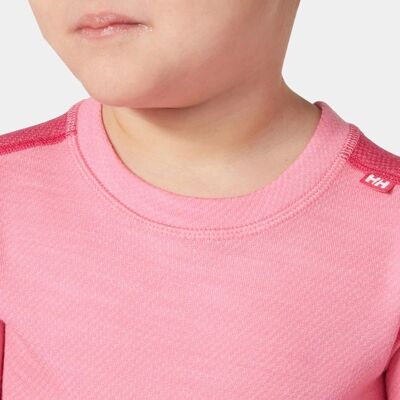 Helly Hansen Kids' LIFA Merino Wol Onderlaag Set Roze - Unisex Helly Hansen Kids' LIFA Merino Wol Onderlaag Set Roze - Unisex