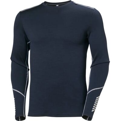 Helly Hansen Navy Lifa Merino T-shirt - Mężczyzn Helly Hansen Navy Lifa Merino T-shirt - Mężczyzn