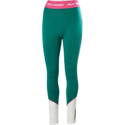 Helly Hansen Pantalones de Base Lifa Merino de Peso Medio para Mujeres - Verde - Pantalones de Base Helly Hansen Pantalones de Base Lifa Merino de Peso Medio para Mujeres - Verde - Pantalones de Base