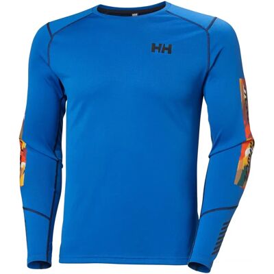 Helly Hansen Camiseta térmica de manga larga para hombre Lifa Active - Azul - Capa base Helly Hansen Camiseta térmica de manga larga para hombre Lifa Active - Azul - Capa base
