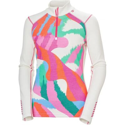 Helly Hansen Damen Lifa Merino Mellomgewicht Grafik 1/2 Reißverschluss Untergrund - Base Layer Helly Hansen Damen Lifa Merino Mellomgewicht Grafik 1/2 Reißverschluss Untergrund - Base Layer