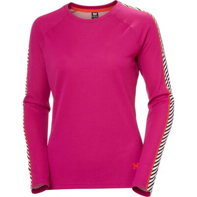 Helly Hansen Damen Lifa Active Streifen Crew Baselayer Top - Baselayer Top Helly Hansen Damen Lifa Active Streifen Crew Baselayer Top - Baselayer Top