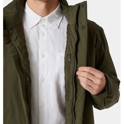 Helly Hansen Herren Urban Pro Isolierte Regenjacke - Grün XL - Regenmantel Helly Hansen Herren Urban Pro Isolierte Regenjacke - Grün XL - Regenmantel