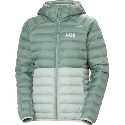 Helly Hansen Damen Banff Kapuzenisolationsjacke - Grün Mist - Damen Helly Hansen Damen Banff Kapuzenisolationsjacke - Grün Mist - Damen