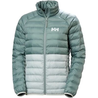 Damska kurtka izolacyjna Banff od Helly Hansen - Zielony Mgła - Wodoodporna, Lekka, Ciepła Damska kurtka izolacyjna Banff od Helly Hansen - Zielony Mgła - Wodoodporna, Lekka, Ciepła