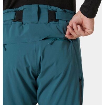Helly Hansen Herren Alpha Lifaloft Leichte Bergski-Hosen - Grün - Skihosen Helly Hansen Herren Alpha Lifaloft Leichte Bergski-Hosen - Grün - Skihosen