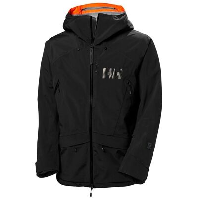 Helly Hansen Herr Sogn Tinden Shell Jacka - Svart - Vattentät skidjacka Helly Hansen Herr Sogn Tinden Shell Jacka - Svart - Vattentät skidjacka
