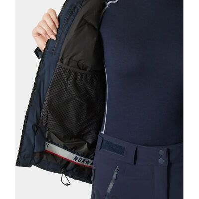 Helly Hansen Dames Kvitfjell Race Puffy Ski Jas - Marineblauw - Ski Jas Helly Hansen Dames Kvitfjell Race Puffy Ski Jas - Marineblauw - Ski Jas