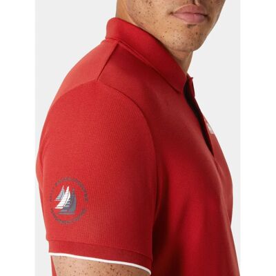 Helly Hansen Mężczyźni Ocean Polo 2.0 Czerwony - Polo - Sporty wodne Helly Hansen Mężczyźni Ocean Polo 2.0 Czerwony - Polo - Sporty wodne