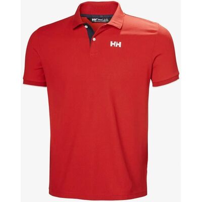 Helly Hansen Męska Ocean Polo 2.0 Czerwony - Koszulka polo Helly Hansen Męska Ocean Polo 2.0 Czerwony - Koszulka polo