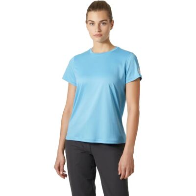 Helly Hansen Dames Tech T-shirt 2.0 - Blauw - Kort Mouw Helly Hansen Dames Tech T-shirt 2.0 - Blauw - Kort Mouw