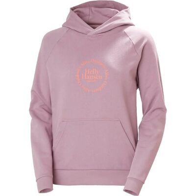 Helly Hansen Core Graphic Hoodie - Lila - Hoodie Helly Hansen Core Graphic Hoodie - Lila - Hoodie