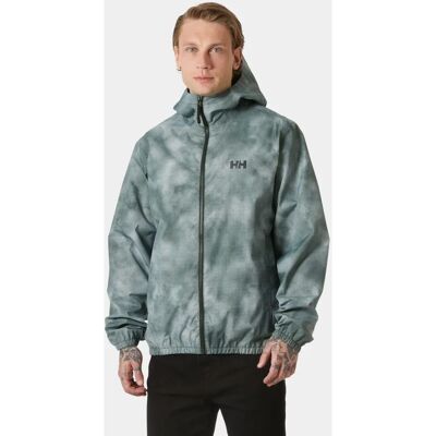 Helly Hansen Heren Core Graphic Regenjas - Zwart - Regenjas Helly Hansen Heren Core Graphic Regenjas - Zwart - Regenjas