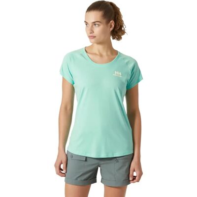 Helly Hansen Nord Graphic Drop Pastellblau T-Shirt - Top Helly Hansen Nord Graphic Drop Pastellblau T-Shirt - Top