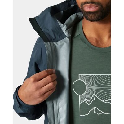 Helly Hansen Herr Verglas Infinity Shell Jacka 2.0 Blå - Vattentät och andningsbar Helly Hansen Herr Verglas Infinity Shell Jacka 2.0 Blå - Vattentät och andningsbar