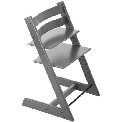 Stokke Tripp Trapp Highchair - Grey - Childrens Ergonomic Seat Stokke Tripp Trapp Highchair - Grey - Childrens Ergonomic Seat