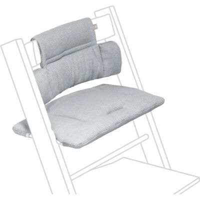 Cuscino classico per sedia alta Tripp Trapp - Blu Nordico Cuscino classico per sedia alta Tripp Trapp - Blu Nordico
