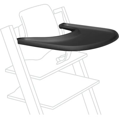 Stokke Tripp Trapp Hochstuhl mit Tablett, Schwarz Stokke Tripp Trapp Hochstuhl mit Tablett, Schwarz