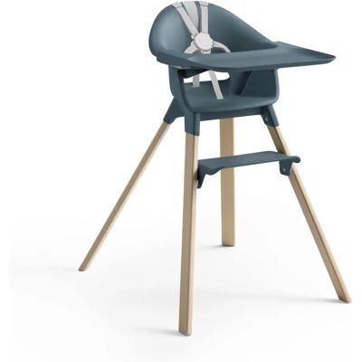 Silla alta Stokke Clikk - Ergonómica, Ligera, Azul Fjord Silla alta Stokke Clikk - Ergonómica, Ligera, Azul Fjord