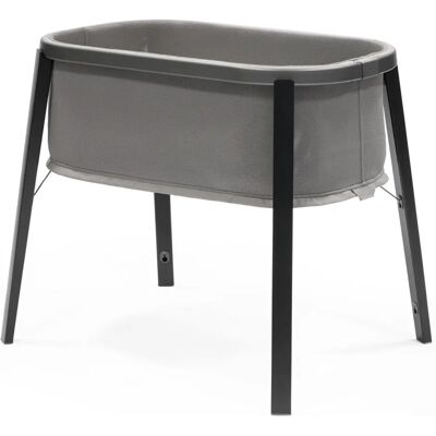 Stokke Snoozi Beistellbett - Verstellbar, Leicht, Graphitgrau Stokke Snoozi Beistellbett - Verstellbar, Leicht, Graphitgrau