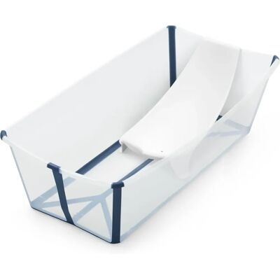 Stokke Flexi Bath XL Bundle - transparent blå Stokke Flexi Bath XL Bundle - transparent blå
