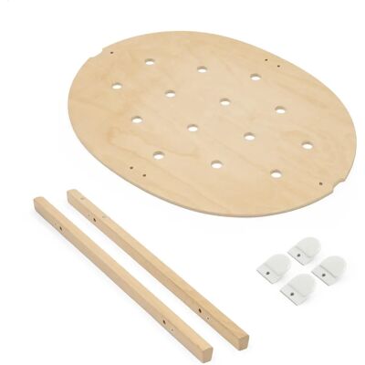 Cuna de bebé Stokke V3 con kit de reducción - Natural Cuna de bebé Stokke V3 con kit de reducción - Natural