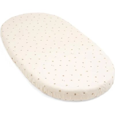 Sábana para Cuna Stokke Sleepi Ecru - Tipo de Cama Sábana para Cuna Stokke Sleepi Ecru - Tipo de Cama