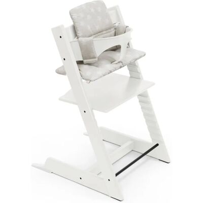 Sedia Alta Stokke Tripp Trapp - Cuscino in Cotone Biologico & Baby Set Sedia Alta Stokke Tripp Trapp - Cuscino in Cotone Biologico & Baby Set
