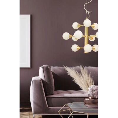 Aneta Lighting Cosmos Taklampa - Messing & Vit - Modern Design Aneta Lighting Cosmos Taklampa - Messing & Vit - Modern Design