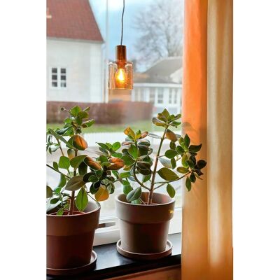 Aneta Lighting Cylindervindueslampe - Metal/Glas - E14 - IP20 Aneta Lighting Cylindervindueslampe - Metal/Glas - E14 - IP20