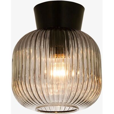 Vanja loftlampe fra Aneta Lighting - E27, 20cm, Sort/Grå, Indendørs Serie Vanja loftlampe fra Aneta Lighting - E27, 20cm, Sort/Grå, Indendørs Serie