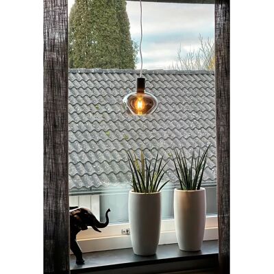Aneta Lighting Bell Røyk kattovalaisin Aneta Lighting Bell Røyk kattovalaisin