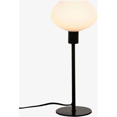 Aneta Lighting Bell Sort Opal Hvid Bordlampe - Bordlampe Aneta Lighting Bell Sort Opal Hvid Bordlampe - Bordlampe