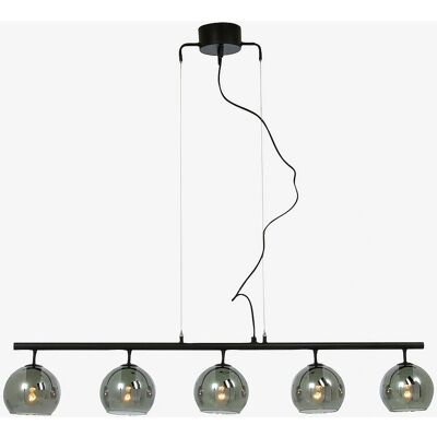Aneta Lighting Atom Loftlampe - Røgfarvede glas Aneta Lighting Atom Loftlampe - Røgfarvede glas