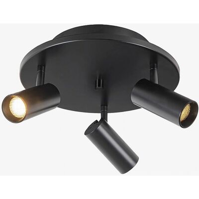 Aneta Lighting Concord 3-lys Spot - Sort - Loftlampe Aneta Lighting Concord 3-lys Spot - Sort - Loftlampe