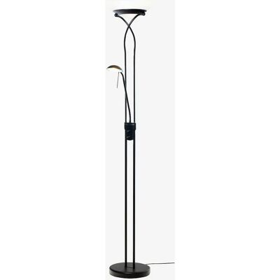 Aneta Lighting CANNES Sort gulvlampe - LED, Dæmpbar, 2500+400lm, 3000K - Gulvlampe Aneta Lighting CANNES Sort gulvlampe - LED, Dæmpbar, 2500+400lm, 3000K - Gulvlampe