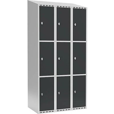 Kaiserkraft Fydor Stahl-Sicherheits-Schrank - 3 Fächer, Hellgrau Kaiserkraft Fydor Stahl-Sicherheits-Schrank - 3 Fächer, Hellgrau