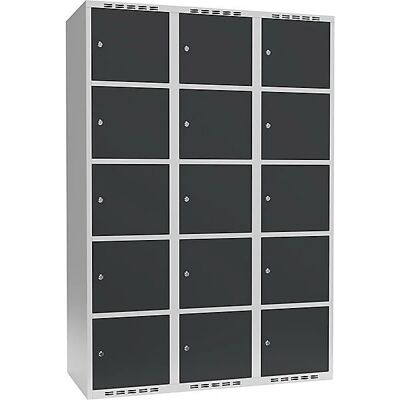 Kaiserkraft Fydor Schrank - Hellgrau - Stahl Kaiserkraft Fydor Schrank - Hellgrau - Stahl