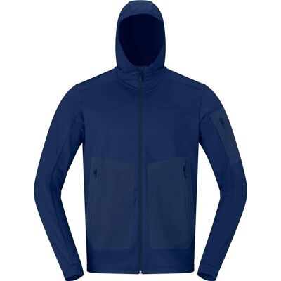 Norrøna - Falketind Warm Stretch Hood - Indigo - XL - Kapuzen-Fleecejacke Norrøna - Falketind Warm Stretch Hood - Indigo - XL - Kapuzen-Fleecejacke
