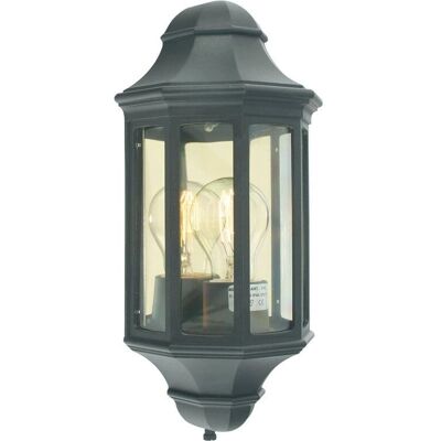 Norlys Genova Mini Svart Vegglampe - Utendørs Norlys Genova Mini Svart Vegglampe - Utendørs