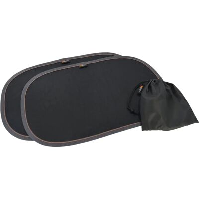 BeSafe Autofensterrollo - 2er-Pack - UV50+ - Schwarz - Sonnenschutz BeSafe Autofensterrollo - 2er-Pack - UV50+ - Schwarz - Sonnenschutz