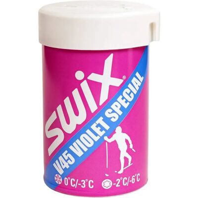 Swix V45 Violet Hartwachs - Skiausrüstung Swix V45 Violet Hartwachs - Skiausrüstung