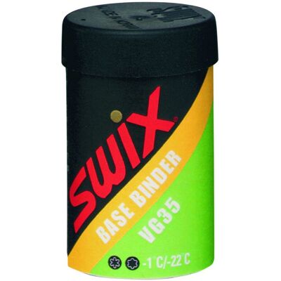 Swix Vg35 Base Binder Green - Kaltes Schnee Skiwachs Swix Vg35 Base Binder Green - Kaltes Schnee Skiwachs