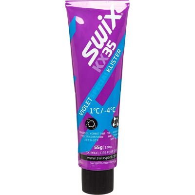 Swix Kx35 Fialová - Závodní vosk na hrubý sníh Swix Kx35 Fialová - Závodní vosk na hrubý sníh