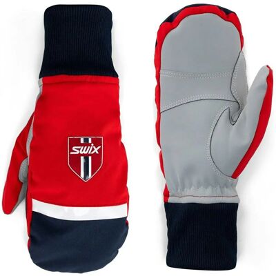 Swix Heritage Mitt - Rot - Größe 6 - Fäustlinge Swix Heritage Mitt - Rot - Größe 6 - Fäustlinge