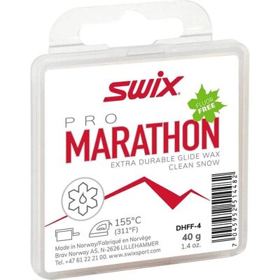 Swix Marathon Weiß Fluorfrei Skiwachs - Langstrecke Swix Marathon Weiß Fluorfrei Skiwachs - Langstrecke