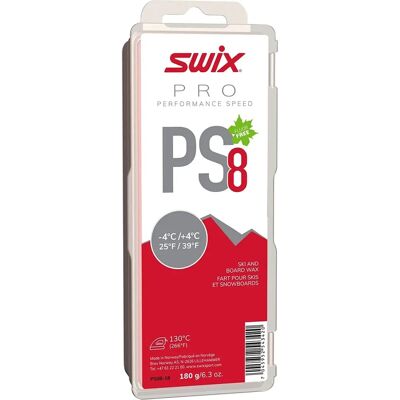 Swix PS8 Red - 180g - Warm Wax Swix PS8 Red - 180g - Warm Wax